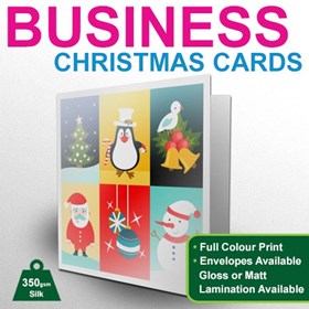 Print Design Portfolio: Business Christmas cards printing